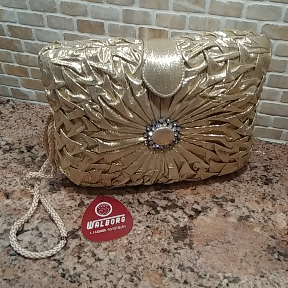 Vintage new Walborg clutch